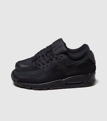 Botasky Nike Air Max 90 Air Max 90 - Panske Topanky Čierne | NUP-541968